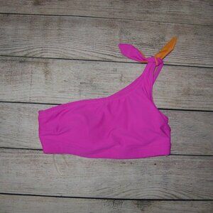 One Shoulder Swim Top XS